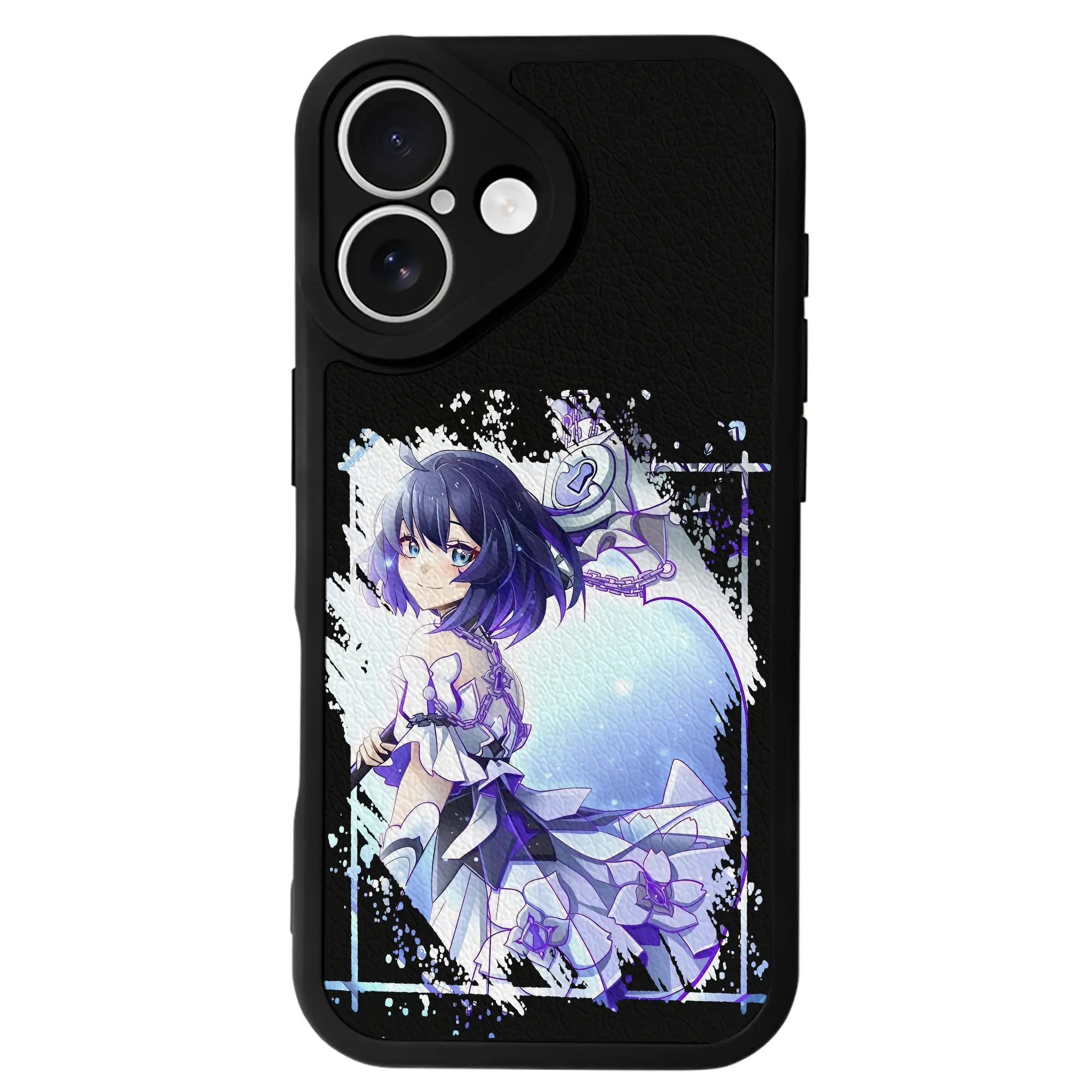 崩壊：スターレイル グッズ ゼーレ - IPhone 16シリーズ対応 ・ シリコンスマホケース ・ レザー調 ・ 高精度フィット ・ 耐衝撃 ・ ワイヤレス充電対応 ・ 精密カット